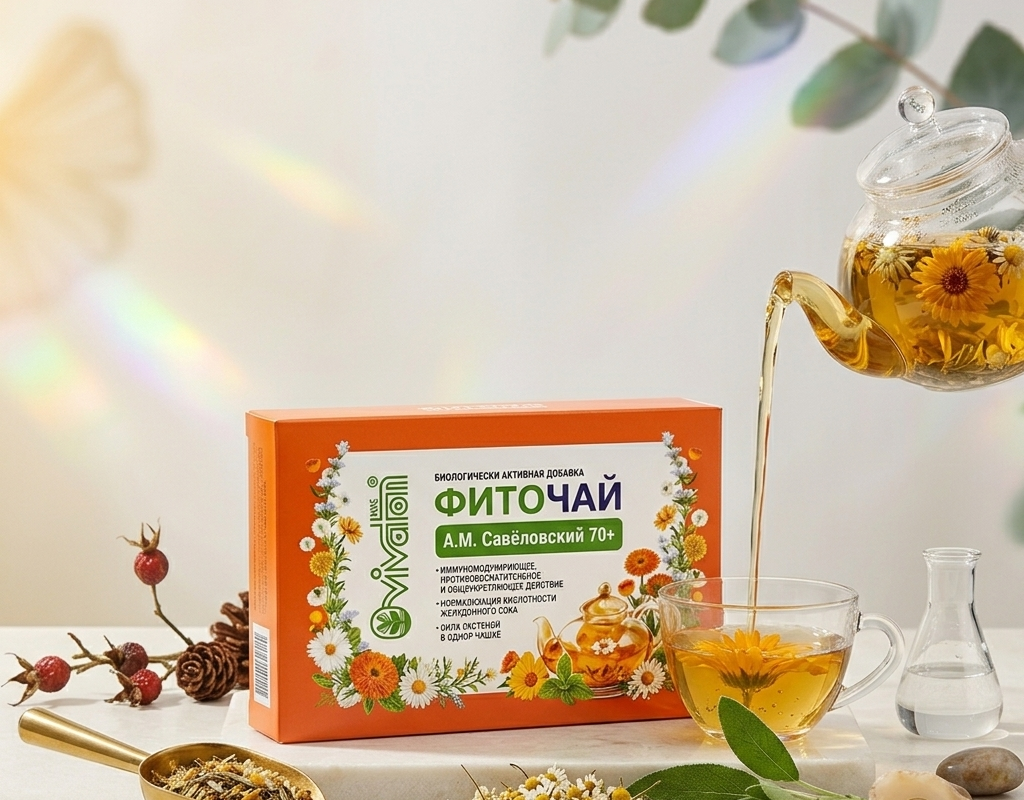 Оригинальная оранжевая упаковка фиточая Виватон Савеловский 70 плюс на официальном сайте дистрибьютора